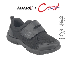Black School Shoes 2399AC Primary | Secondary Unisex ABARO